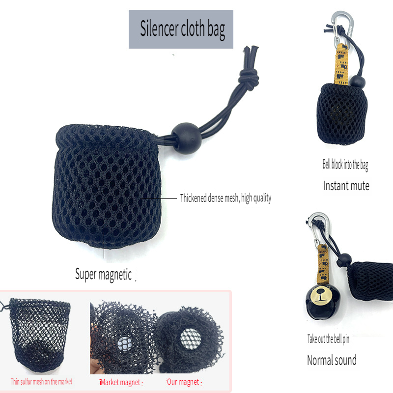 Outdoor Adventure Backpack - Outdoor carabiner bear bell camping hiking