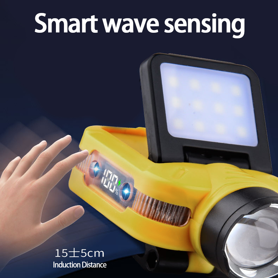 Mini Multifunctional LED Senso - Headlamp Waterproof Rechargeable ulasan dan harga