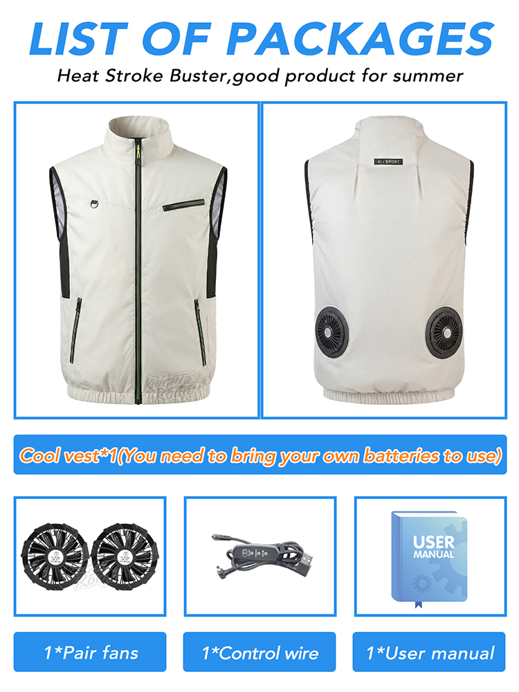 2026 Best Choice Fan Vest Wear - Outdoor Adventure Vest ulasan dan harga