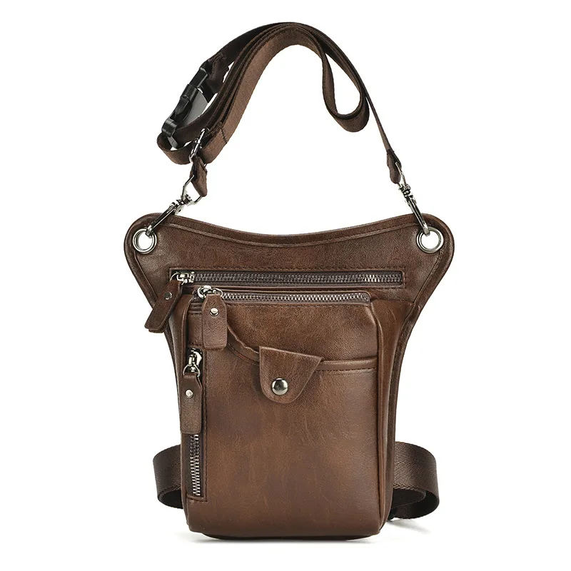 Leather Waist Pack Drop Leg Ba - Outdoor Adventure Japan ulasan dan harga