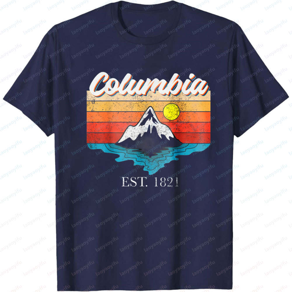 Columbia Mountain Sunset Men T - Outdoor Adventure Enthusiast ulasan dan harga