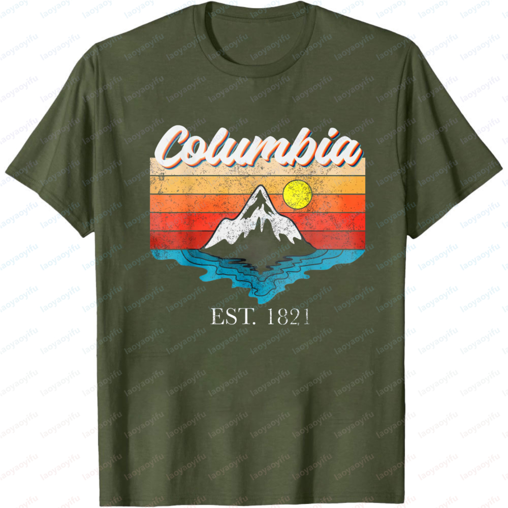 Columbia Mountain Sunset Men T - Outdoor Adventure Enthusiast ulasan dan harga