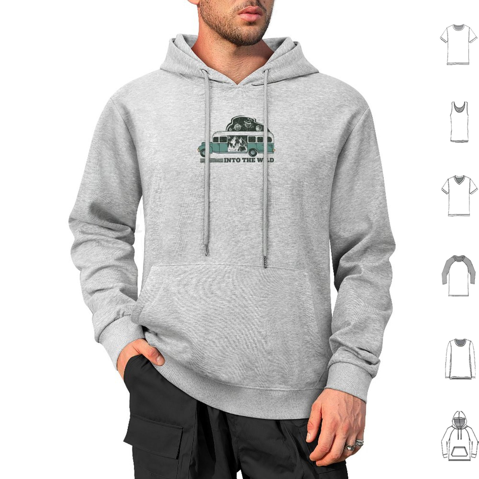 Into The Wild Hoodie Cotton Lo - Outdoor Adventure Cinema ulasan dan harga