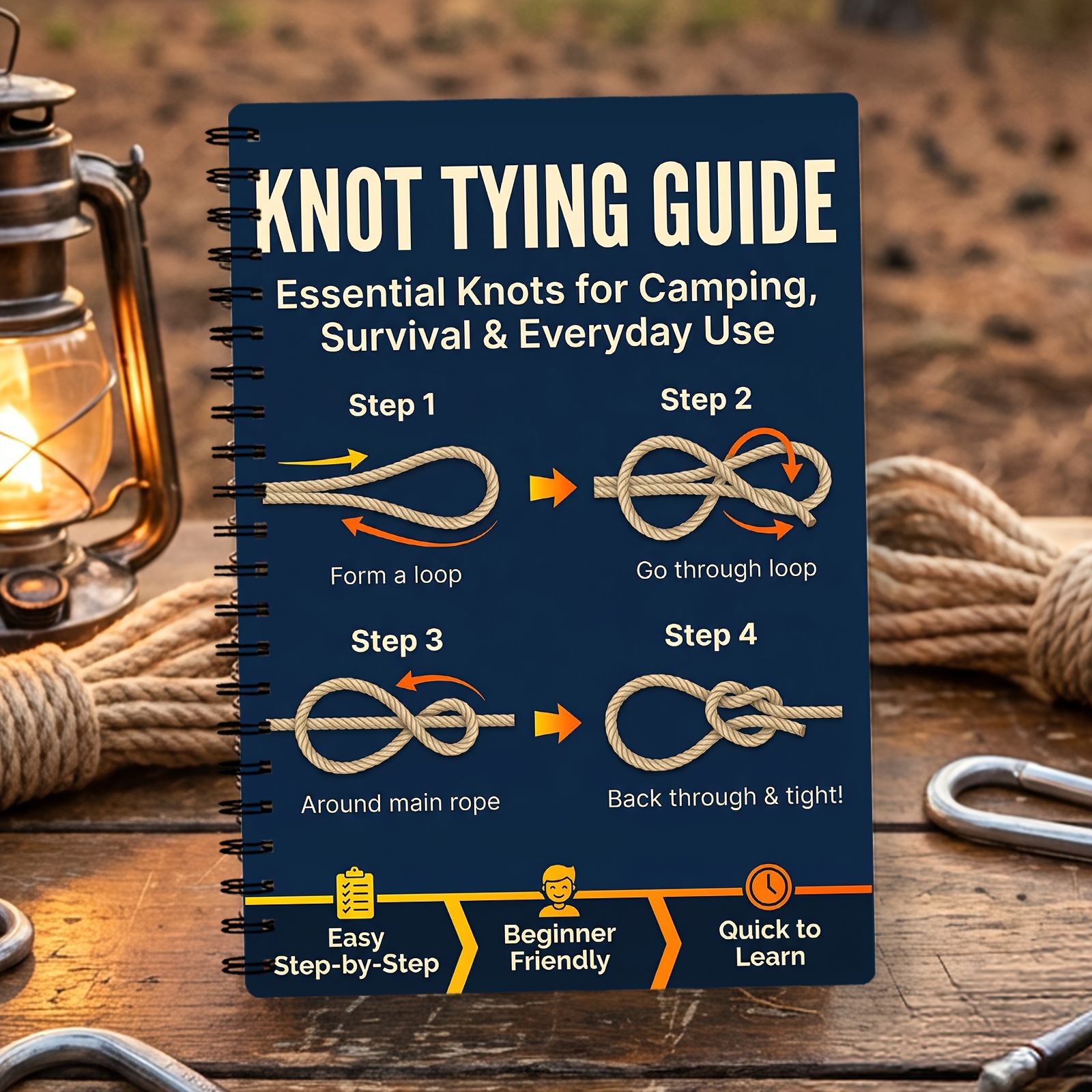 Outdoor Survival Knots StepbyS - Outdoor Adventure For Adults ulasan dan harga