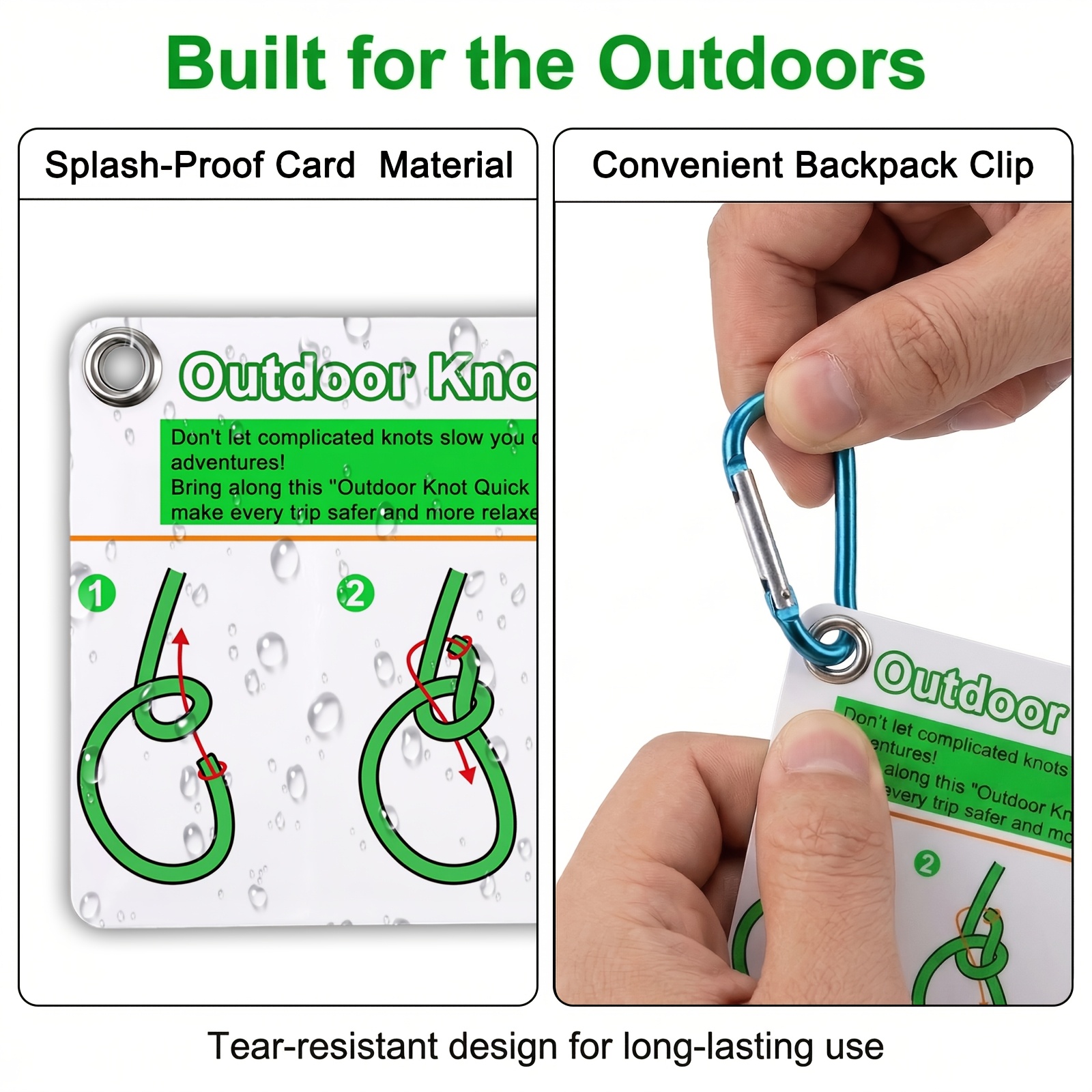 Outdoor Knots Pocket Guide Wat - Outdoor Adventure Backpack ulasan dan harga