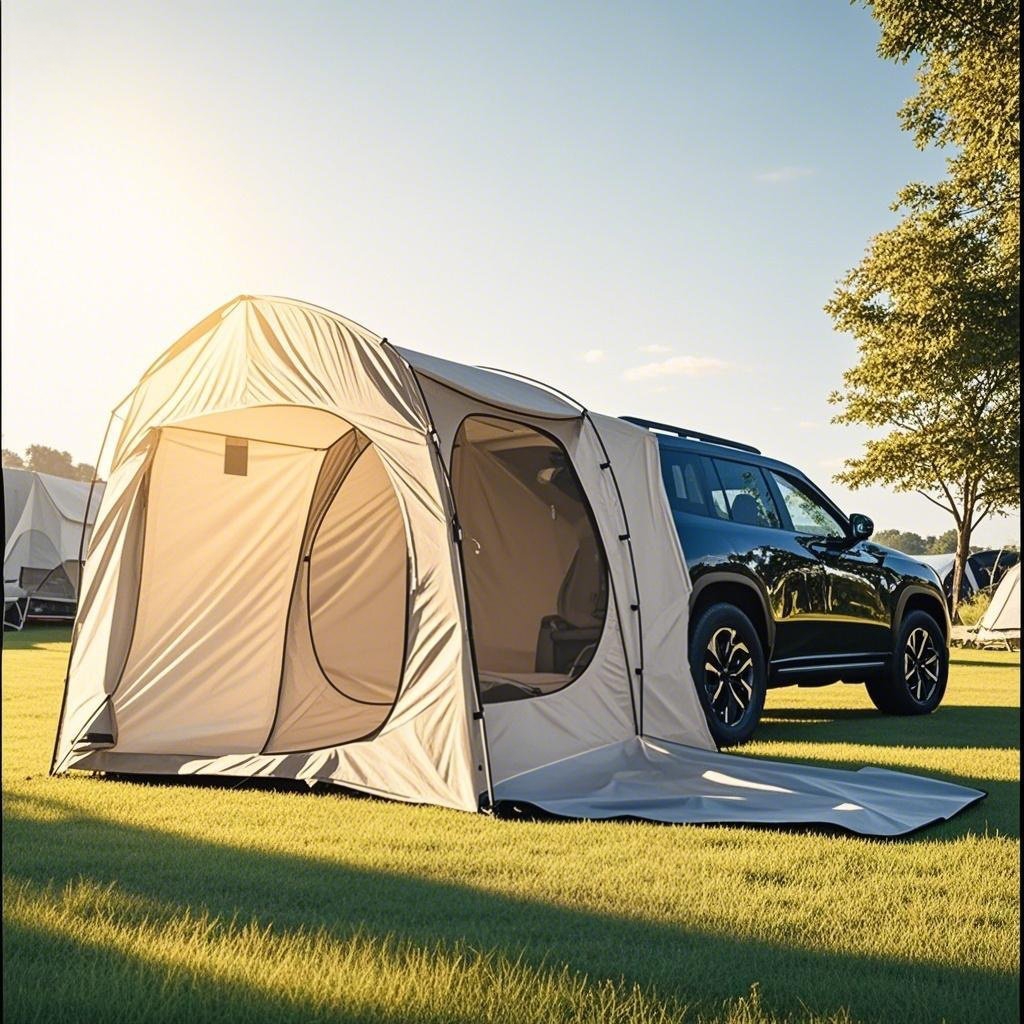 Off-Road Car Tent SUV Tailgate - Outdoor Adventure Dome Shelter ulasan dan harga