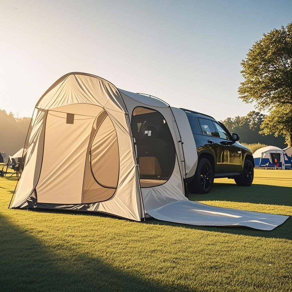 Off-Road Car Tent SUV Tailgate - Outdoor Adventure Dome Shelter ulasan dan harga