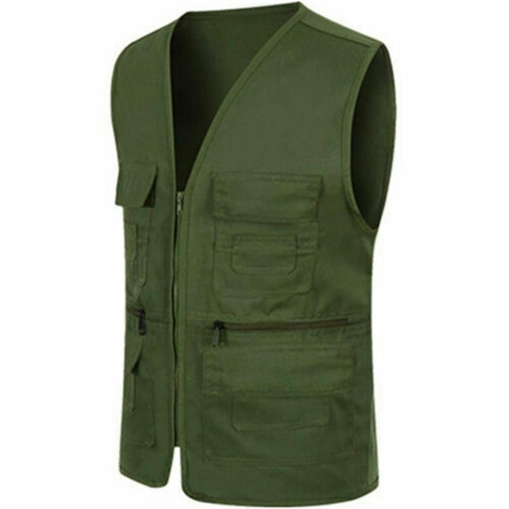 Men's Multi-pocket Workwear Ve - Outdoor Adventure Vest ulasan dan harga