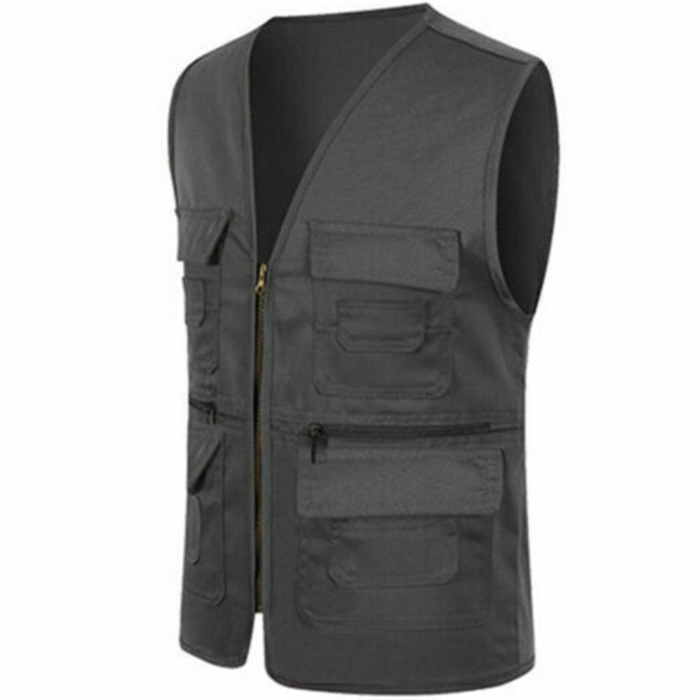 Men's Multi-pocket Workwear Ve - Outdoor Adventure Vest ulasan dan harga