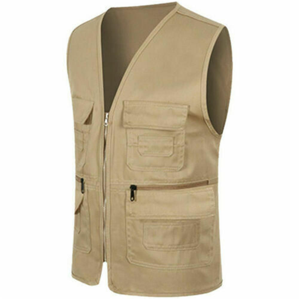 Men's Multi-pocket Workwear Ve - Outdoor Adventure Vest ulasan dan harga