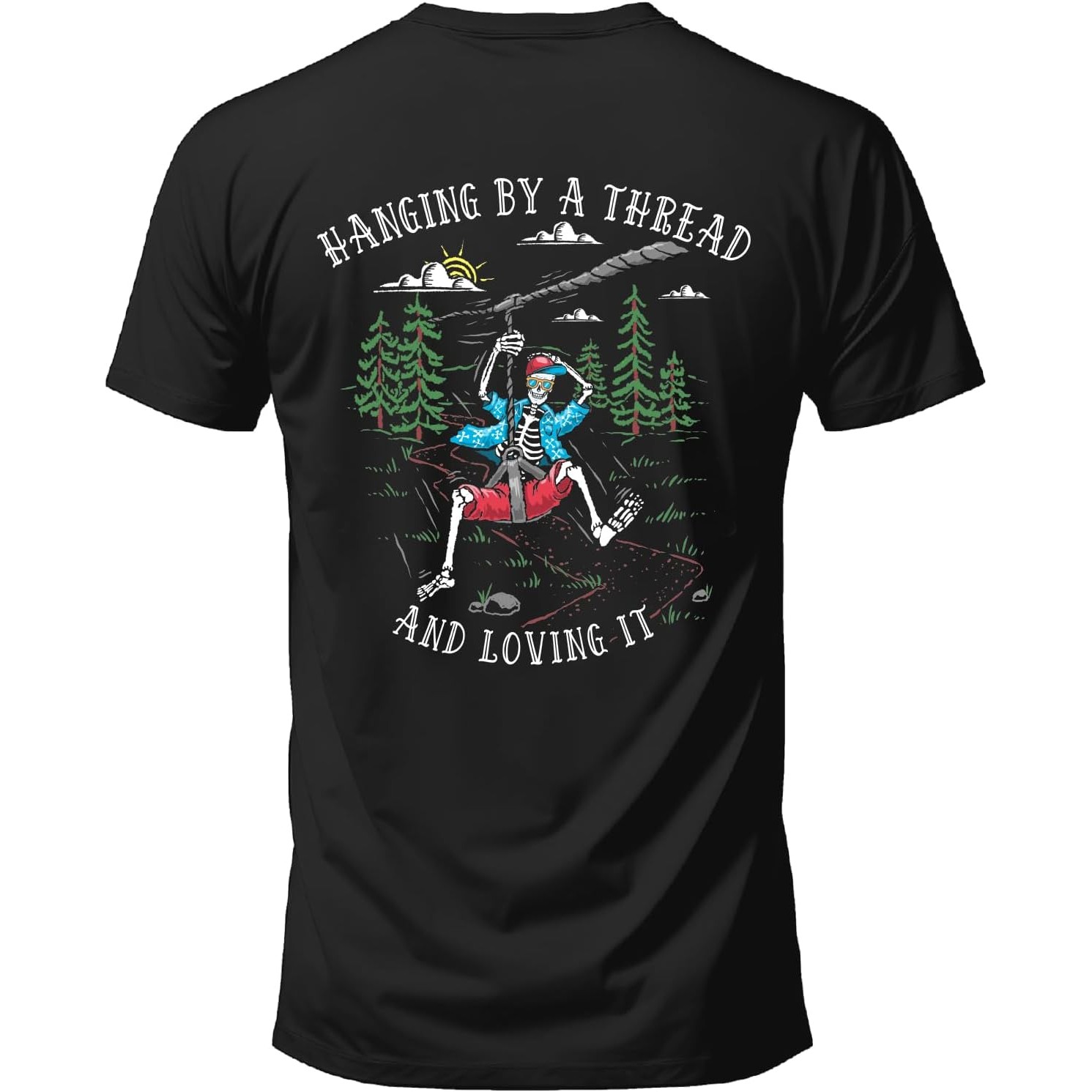 Hanging By A Thread Skeleton Z - Outdoor Adventure Zipline ulasan dan harga