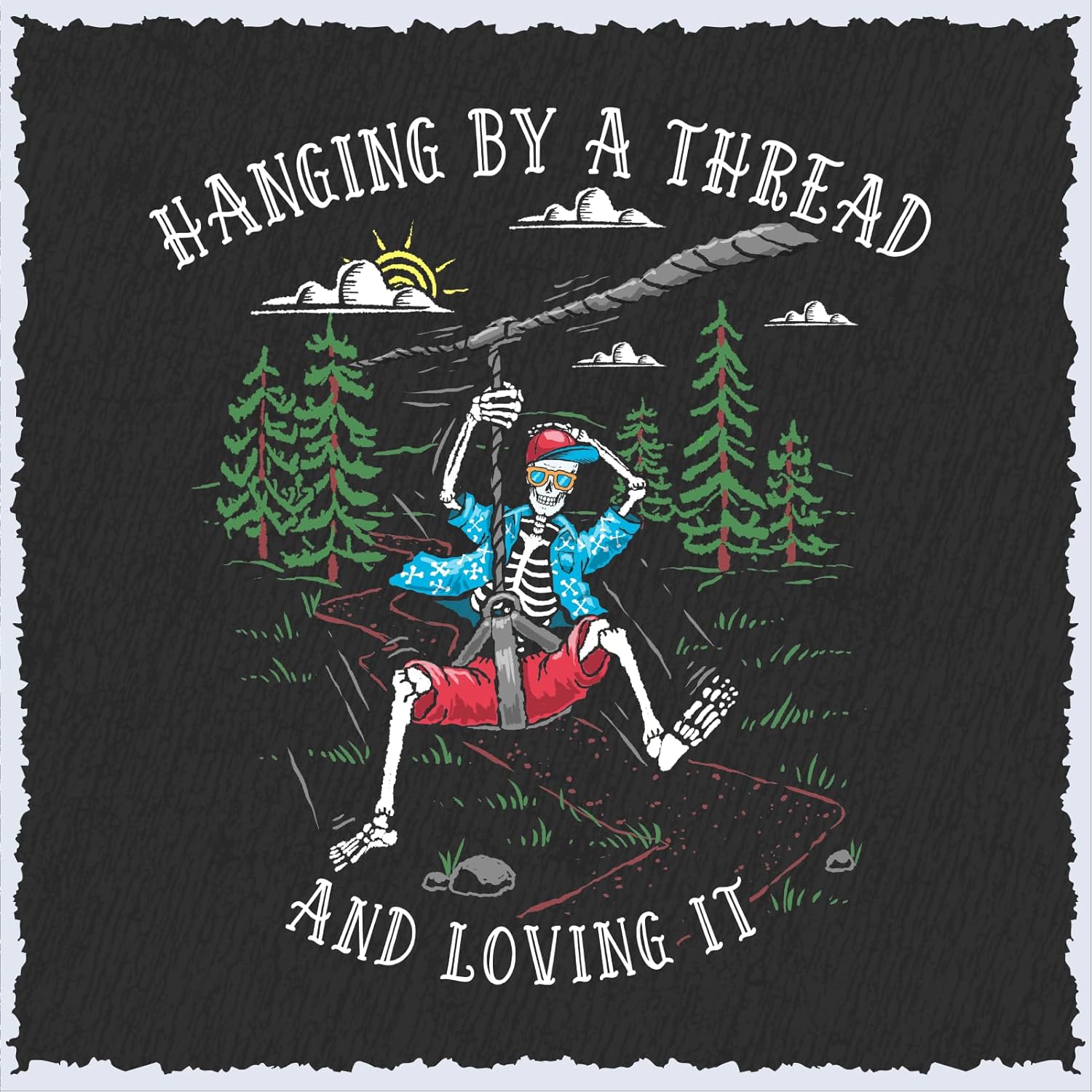 Hanging By A Thread Skeleton Z - Outdoor Adventure Zipline ulasan dan harga