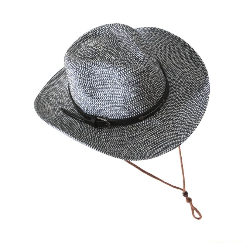 31BF Elegant Panama Hat With G - Outdoor Adventure For Adults ulasan dan harga