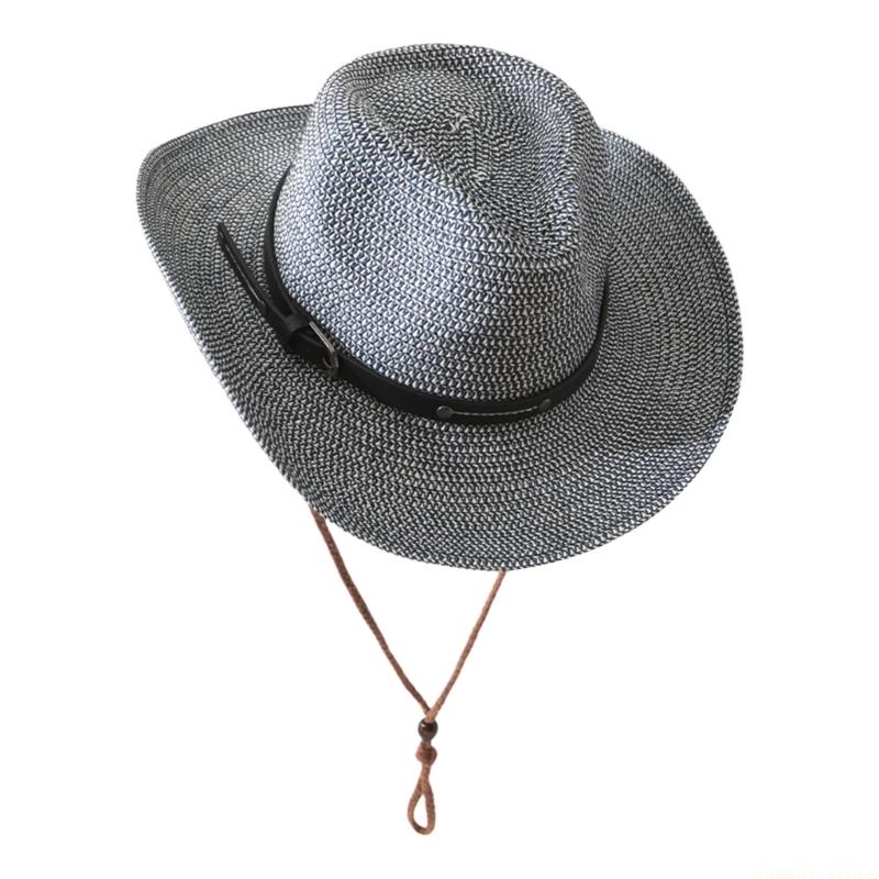 31BF Elegant Panama Hat With G - Outdoor Adventure For Adults ulasan dan harga
