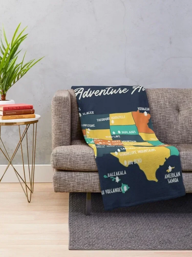 U.S National Parks Map - Adven - Outdoor Adventure U Of U ulasan dan harga