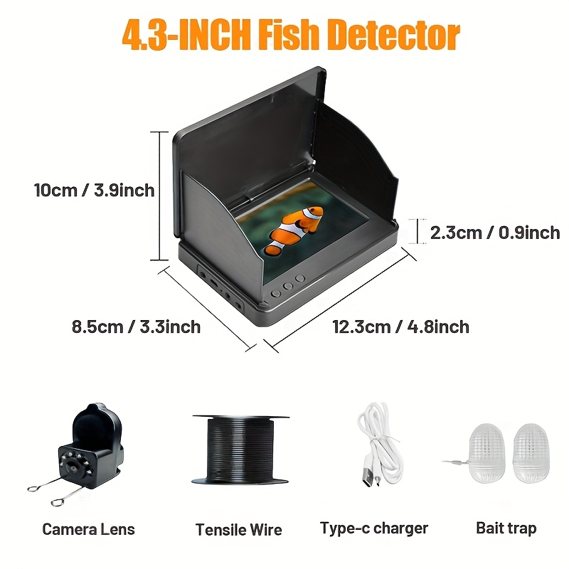 XHJ HD Fishing Monitor, 4.3 In - Outdoor Adventure Enthusiast ulasan dan harga
