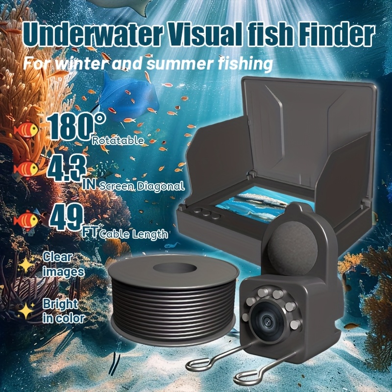 XHJ HD Fishing Monitor, 4.3 In - Outdoor Adventure Enthusiast ulasan dan harga