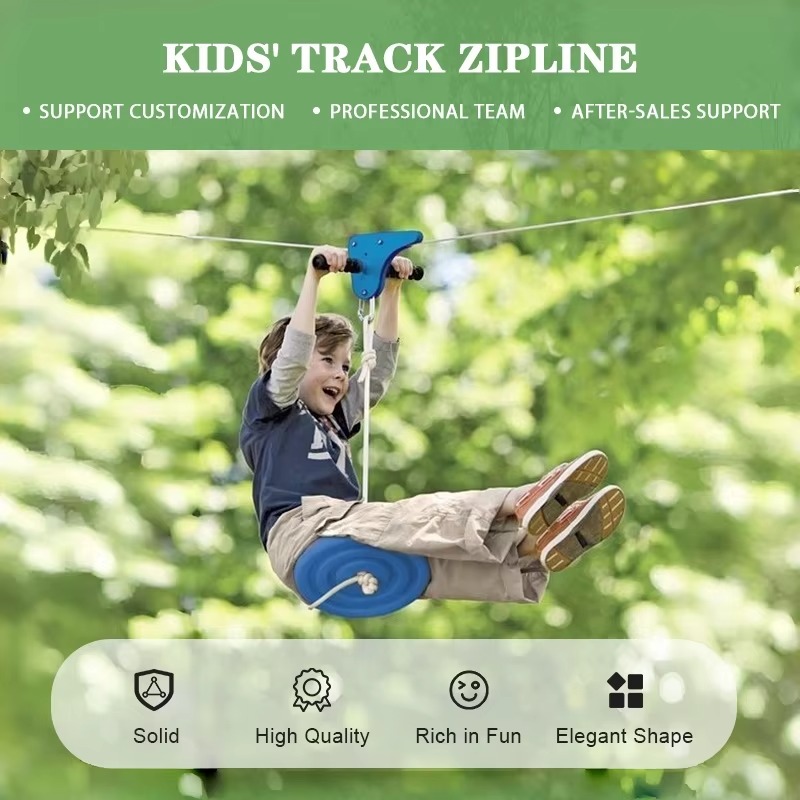 Zipline Game Set Outdoor zipli - Outdoor Adventure Zipline ulasan dan harga
