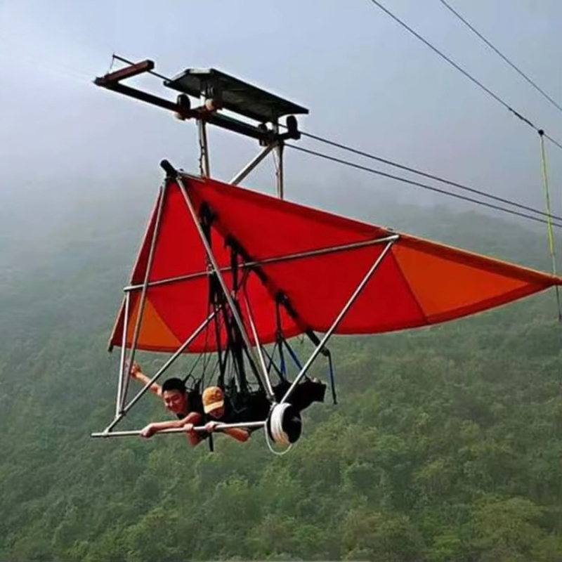 Outdoor Gliding Zipline Swingi - Outdoor Adventure Zipline ulasan dan harga