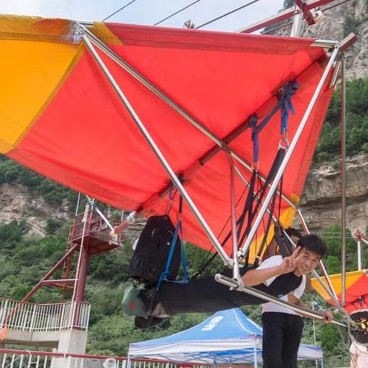 Outdoor Gliding Zipline Swingi - Outdoor Adventure Zipline ulasan dan harga