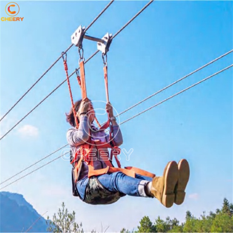 Professional Outdoor Playgroun - Outdoor Adventure Zipline ulasan dan harga