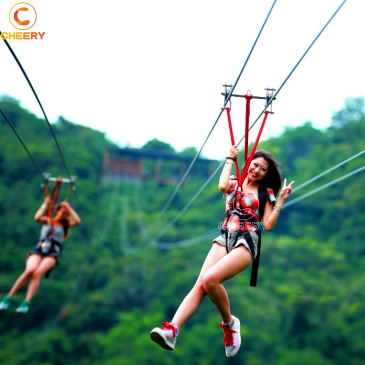 Professional Outdoor Playgroun - Outdoor Adventure Zipline ulasan dan harga