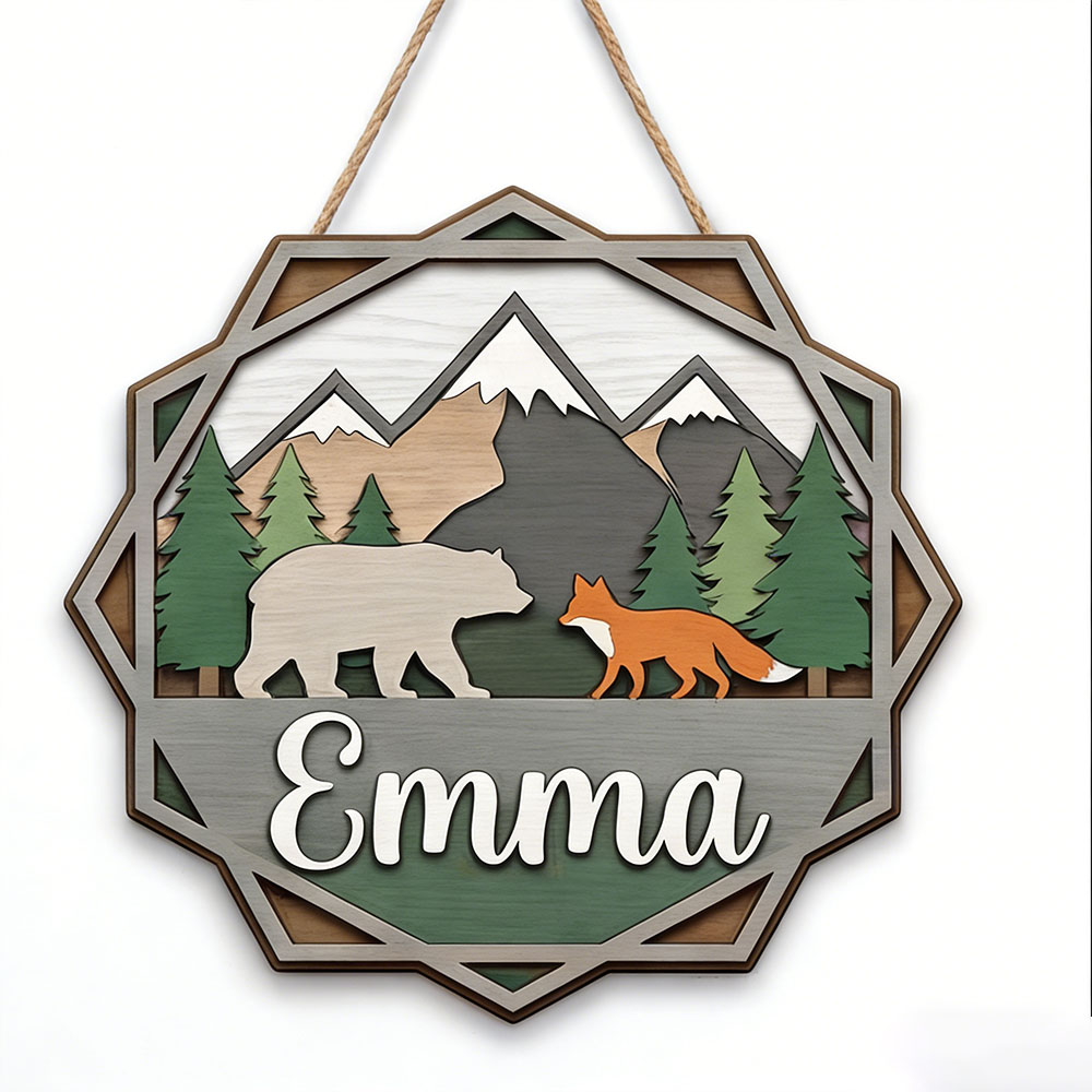 Personalized Rustic Forest Adv - Outdoor Adventure Names ulasan dan harga