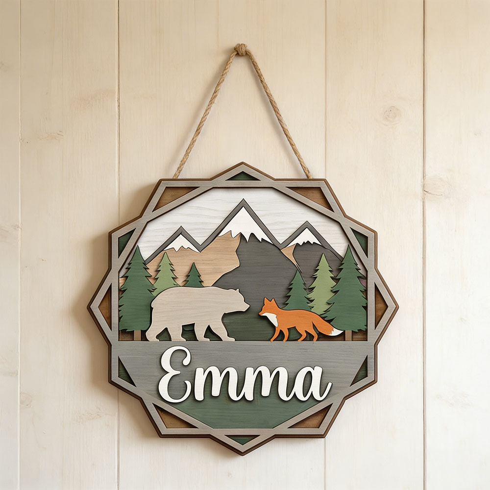 Personalized Rustic Forest Adv - Outdoor Adventure Names ulasan dan harga