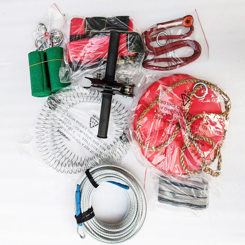 China Sale Cheap Price Kids Ou - Outdoor Adventure Zipline ulasan dan harga